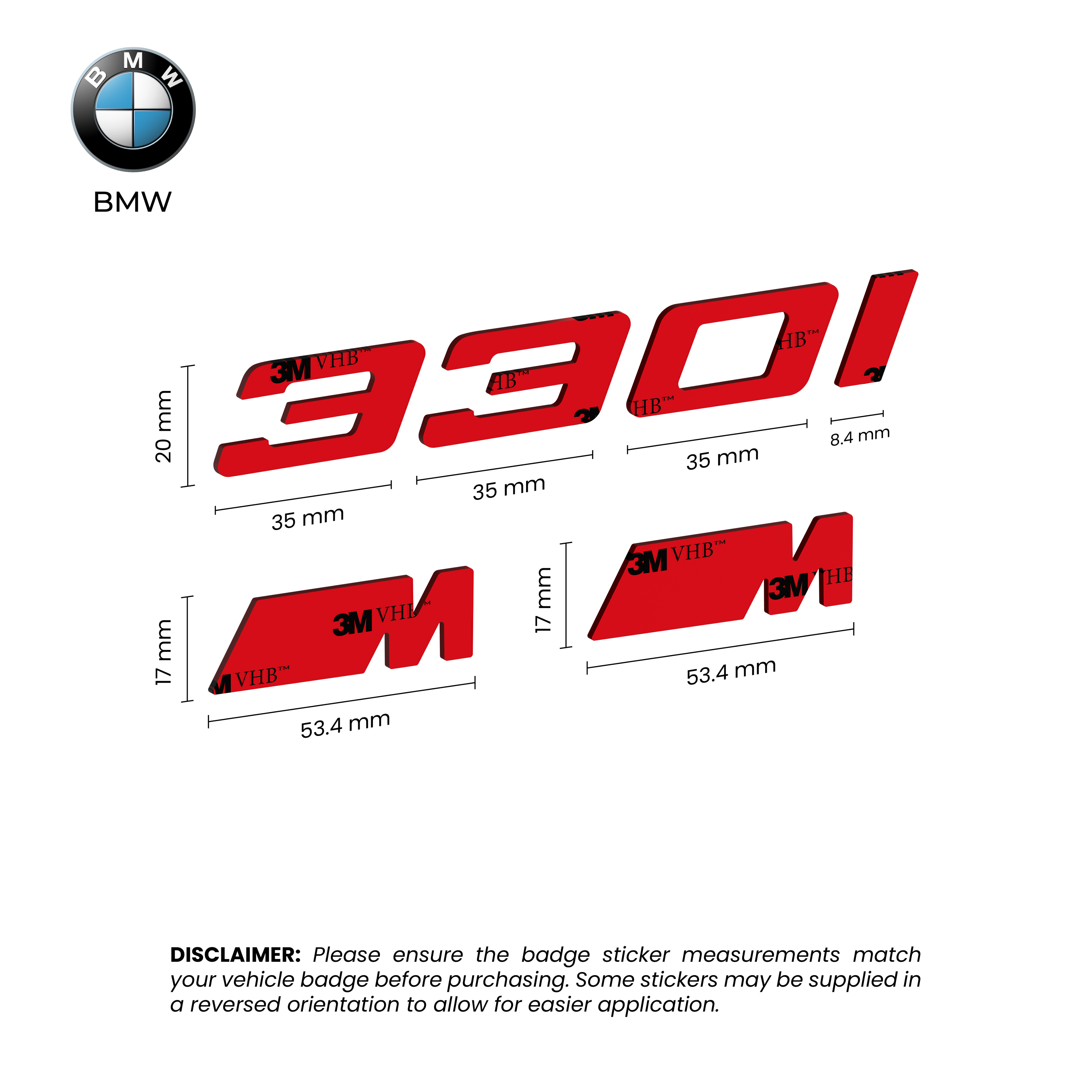 BMW 330i Tape