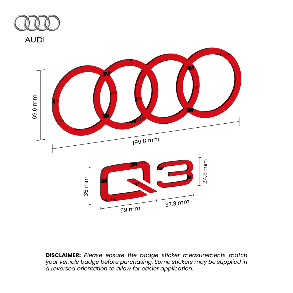 Audi Q3 Tape