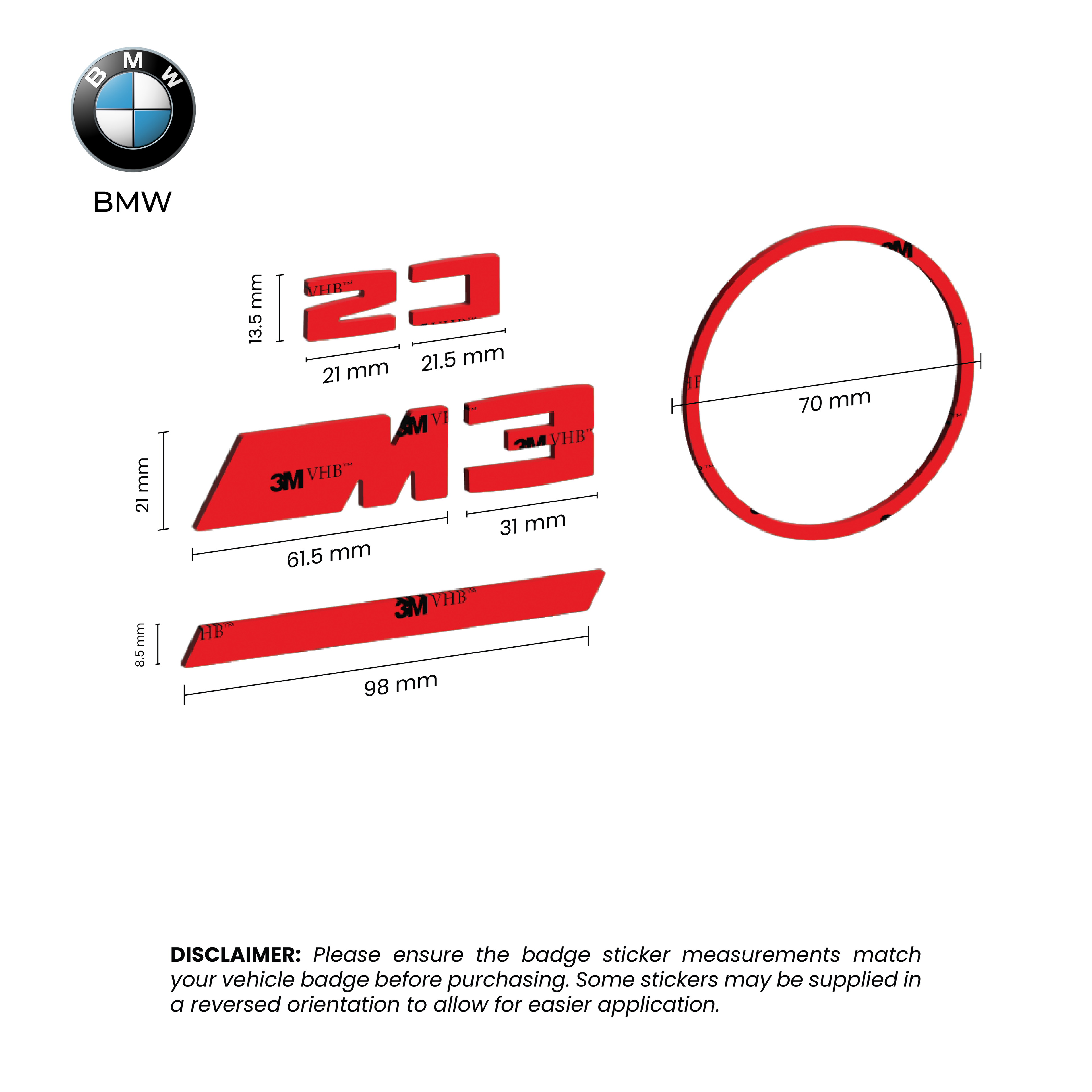 BMW M3 CS Tape