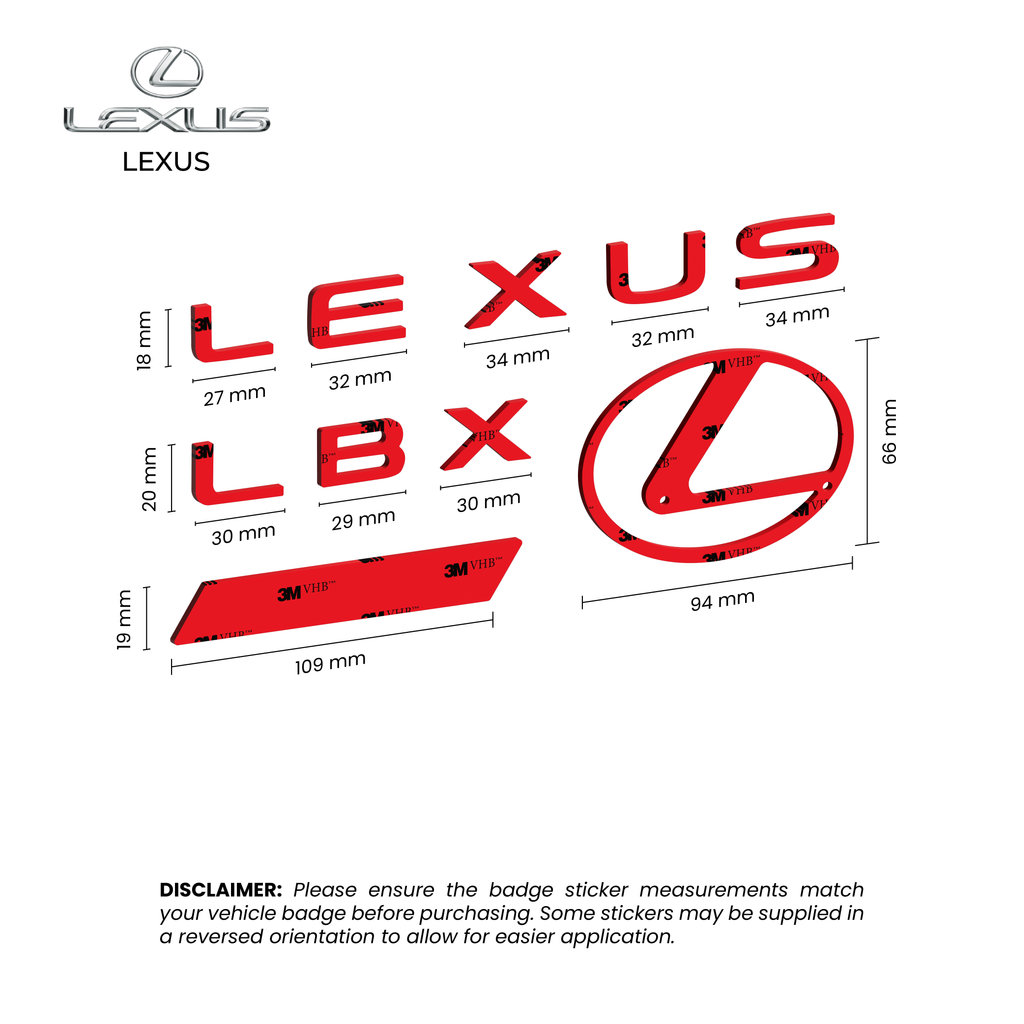 Lexus LBX Tape