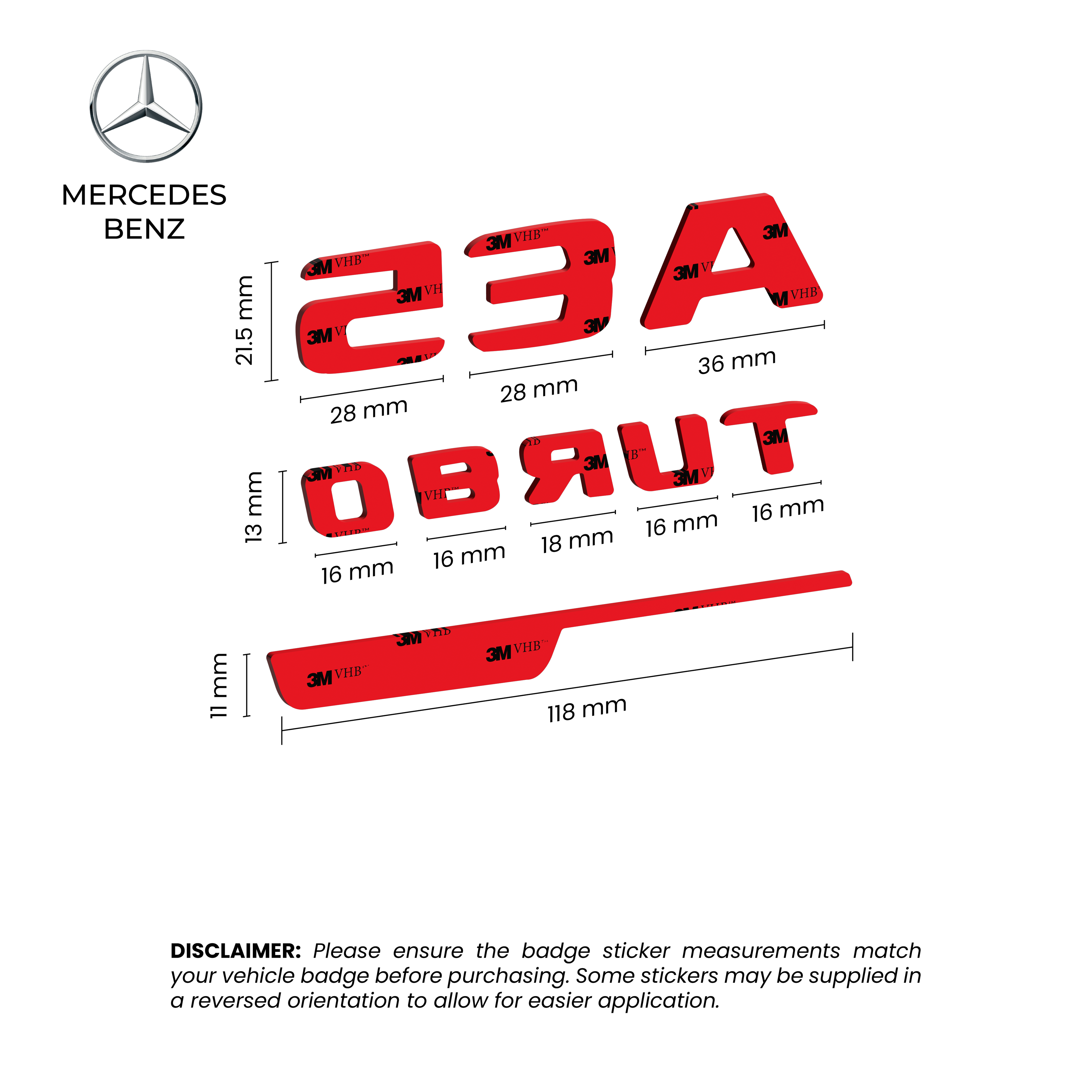 Mercedes-AMG A35 Tape