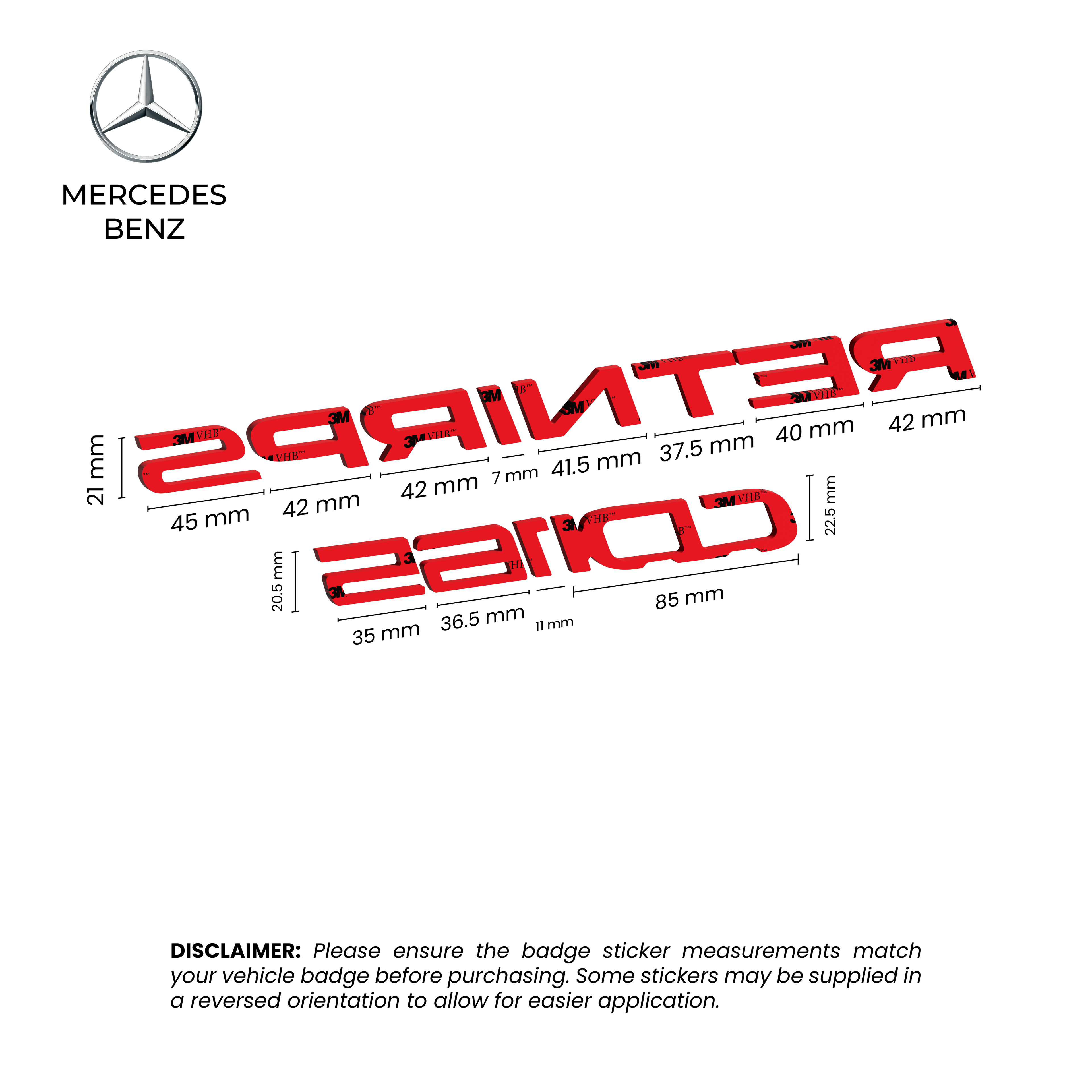 Mercedes Benz Sprinter Tape