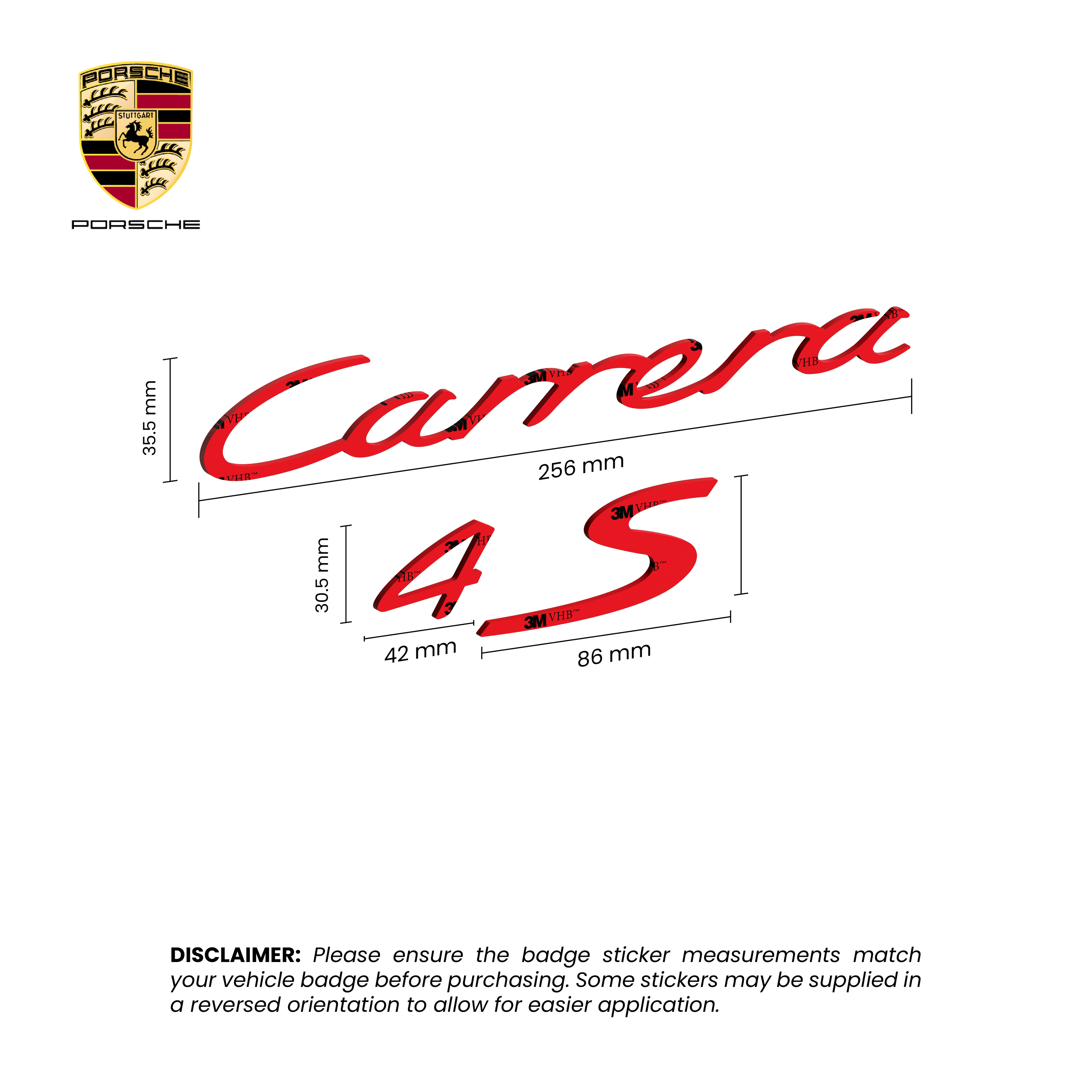 Porsche 911 Carrera 4S Tape