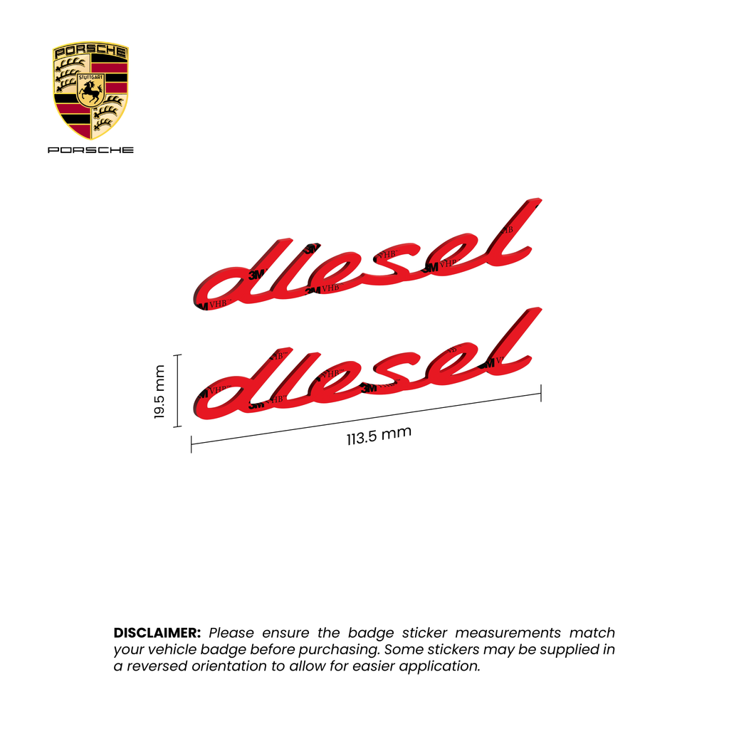 Porsche Diesel Tape