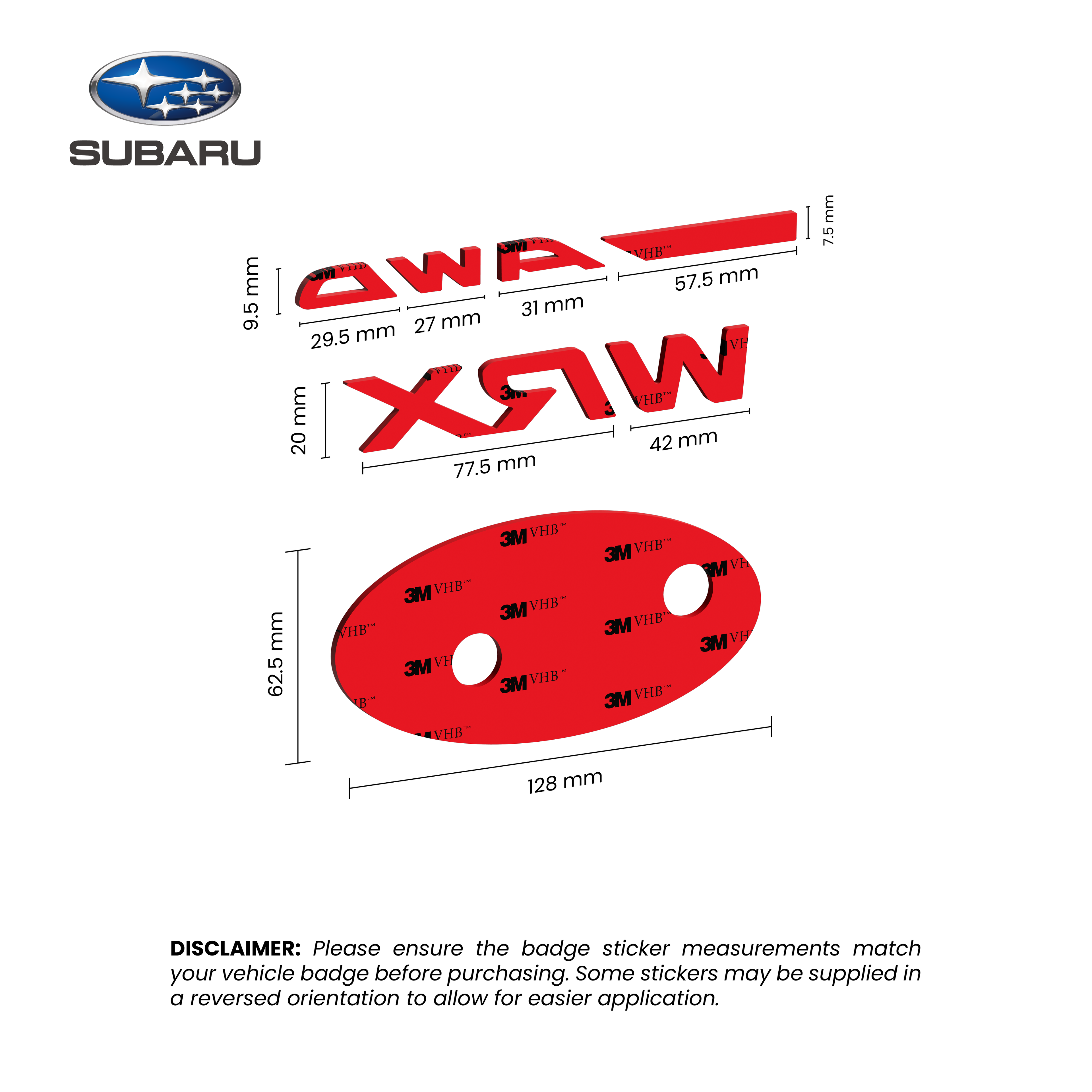 Subaru WRX Tape