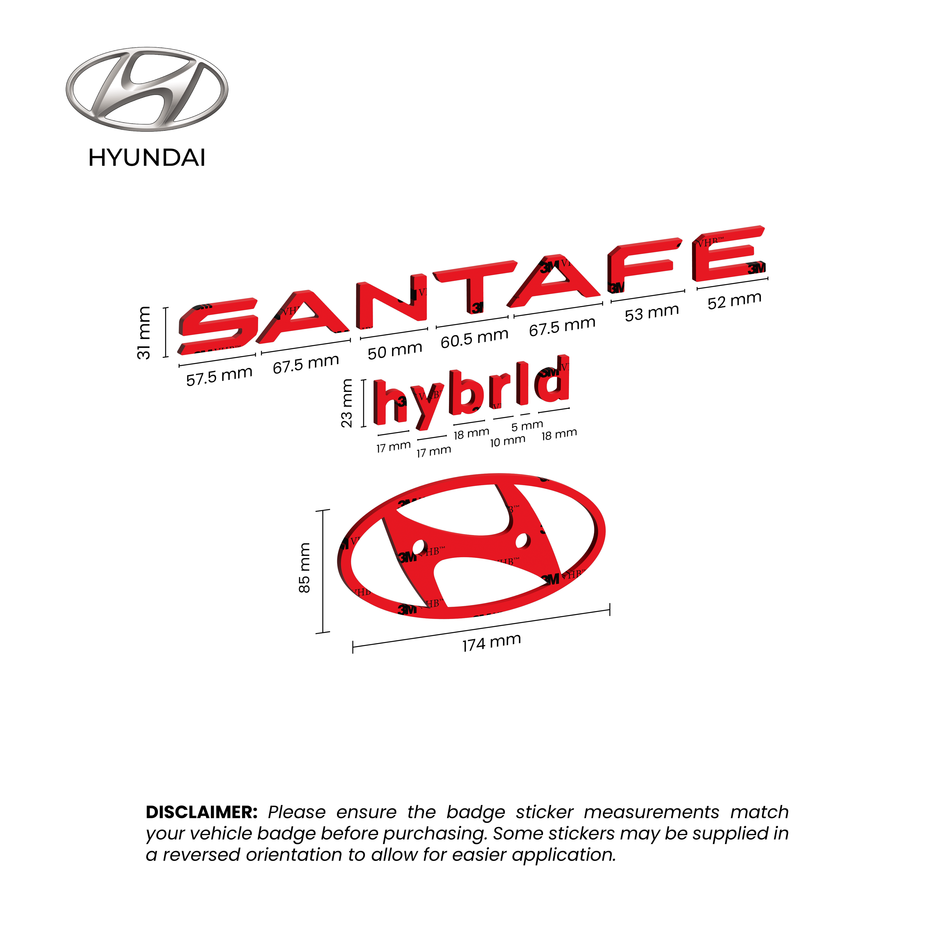 Hyundai Santa Fe Tape