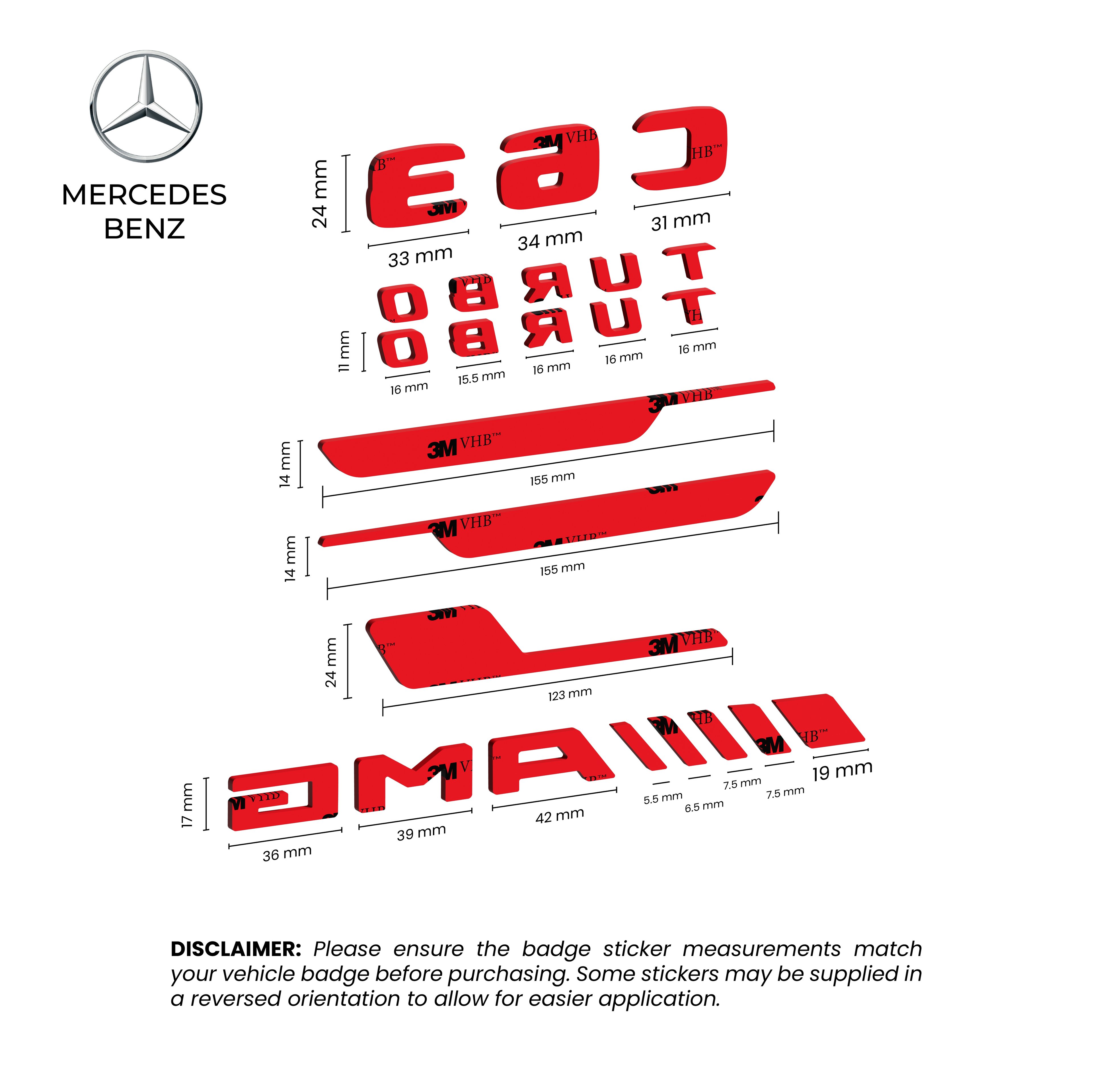AMG C63 Tape